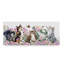 Gilstrap «Flower Cats», reproduction de peinture acrylique sur toile tendue-30360518