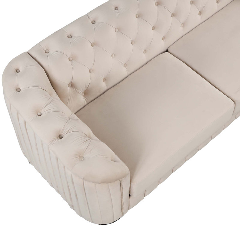 Canapé 82,4 po Mid Century Modern