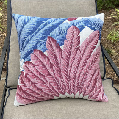 Palmetta Sunbrella® Outdoor Throw Pillow