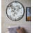 Iron Frame Vertical Round Mirror