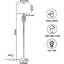 Lampe sur pied Farmhouse Lantern