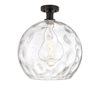 Plafonnier semi-encastré 1 lumière Cindi