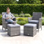 Napoli Upholstered Outdoor Ottoman