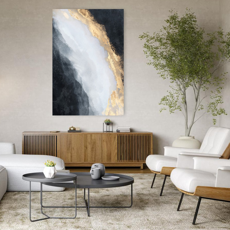 Art contemporain abstrait contemporain, H 48 po x l 32 po