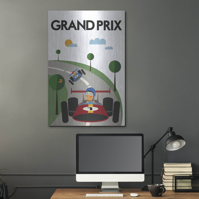 " Grand Prix " by Tomas Design, 36" H x 24" W