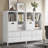 8 Cube Storage Bookcase With 6 Fabric Drawers,diy Cube Fabric Storage Organizer, 4 Tiers Bookcase With Open Display Shelves,modern Storage Bookshelf For Home And Office-1426654006