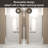 Bifold Shower Door, 1/4"(6Mm) Tempered Glass, Chrome Aluminum Frame, Explosion Proof Film