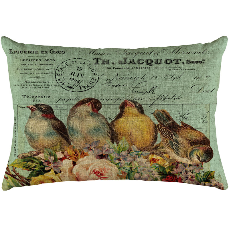 French Linen Throw Pillow