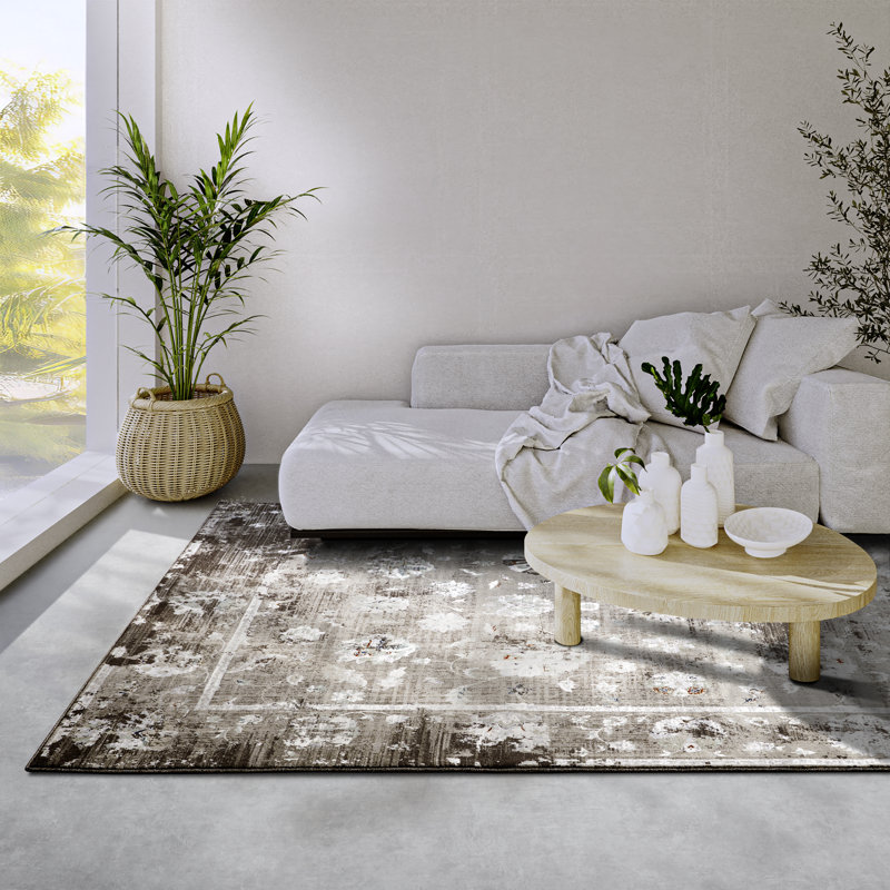  Kollektion 1809 No Pattern And No Solid Colour Machine Woven Area Rug, Rectangle 230 x 340cm