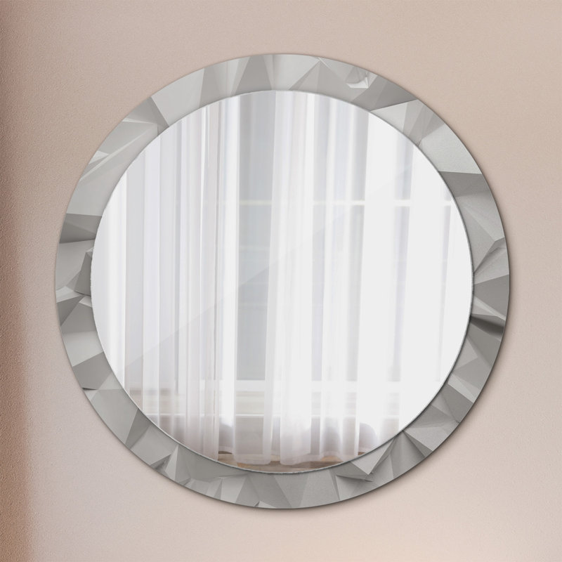 Huldar Glass Flat Wall Mirror