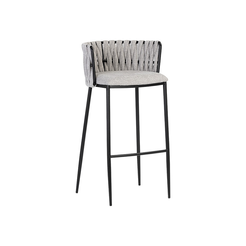 Colrain Counter & Bar Stool - Grey, Bar Stool (30” Seat Height), Light Gray 