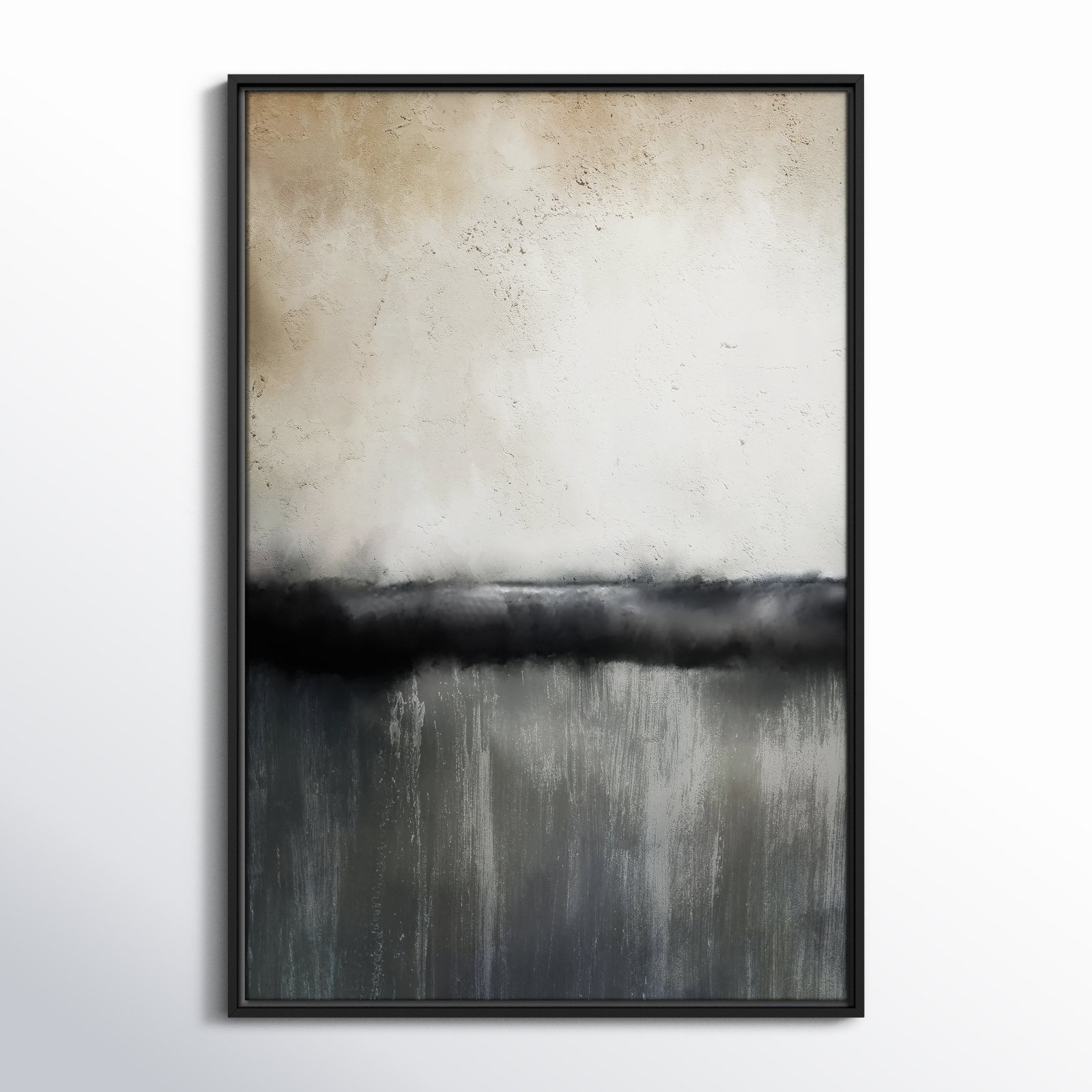 Sunset by Kimberly Allen Print, Picture Framed Canvas, 61.5" H x 41.5" W, Black