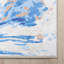 Tapis bleu à tissage plat en marbre Nuzzo Dunes-87093990