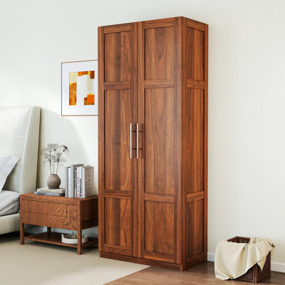 Pantry Cabinet, Kitchen Pantry Storage Cabinet With 2 Door And 3 Shelves