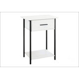 Rectangular Side Table With Storage Drawer