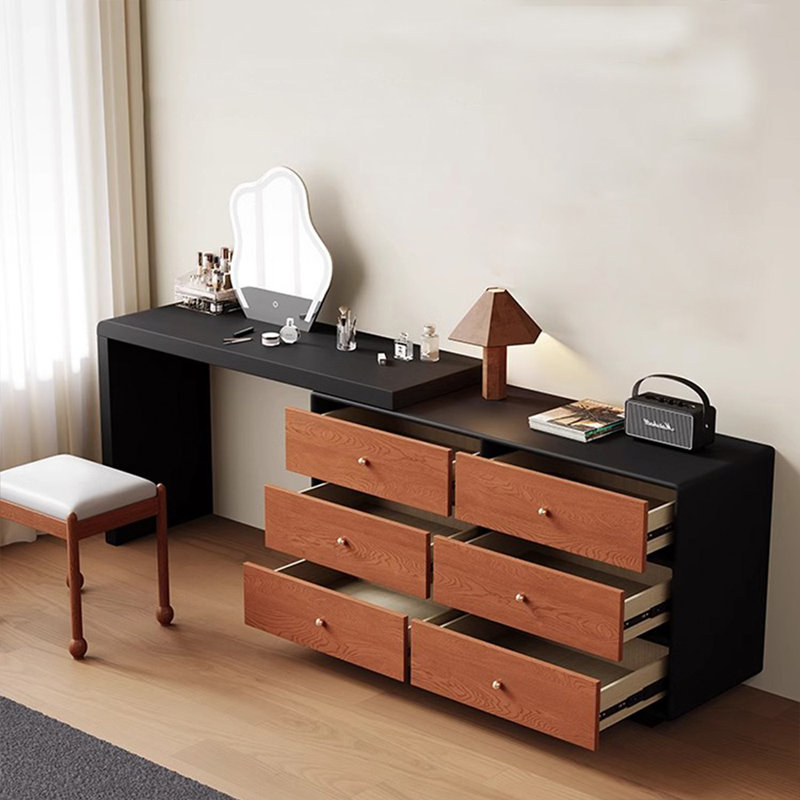 Makeup Vanity with Light mirror,6 drawers