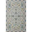 Lugano Hand-Tufted Wool Loop Pile Indoor Rug Traditional Bordered Cream/Blue/Green-2054227489