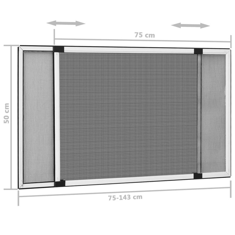 Cornia Extendable Insect Screen for Windows