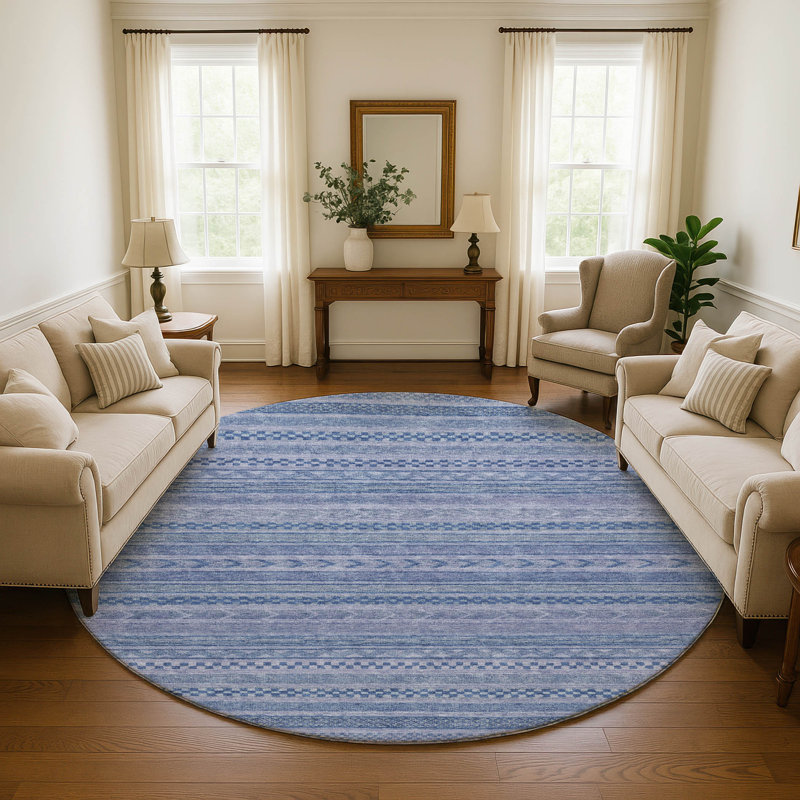 Tapis de qualité supérieure lavable à la machine Marasco AMF1625, Rond 8 pi