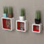 Acko 3 Piece Square Floating Shelf-1792832335