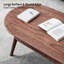Table centrale Table basse Table avec tiroirs 100% bois massif Plateau supérieur Bureau Table basse l 120 x P 52 x H 46 cm Table d'étude Travailler de la maison Facile à assembler