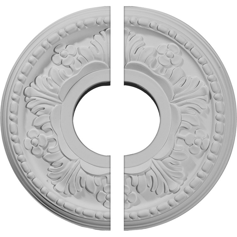 Helene 11.88"H x 11.88"W x 0.9"D Ceiling Medallion