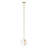 Rosenberger 10" Wide 2-Light Pendant with White Glass Shade-2130455334