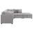 Blydenburgh 5-piece Upholstered Modular Sectional Sofa Grey-248653694