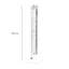 Phoenix 120cm Grey Novelty Floor Lamp