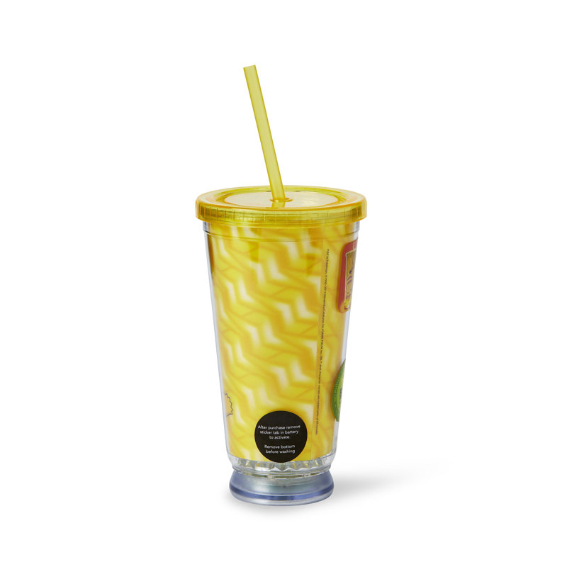 Tasse de gobelet Pokémon Pikachu - 18 oz sans BPA avec lumières DEL