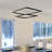 Atria Duo 29" Linear Integrated LED Pendant Height Adjustable ETL Certified Two-Tier Chandelier-100169986