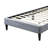 Griseldis Upholstered Unfinished Slat Bed-347154385-401647182