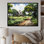 Farmhouse Natures Embrace Pointillism - impression