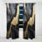 Gerik Minimalism Chrome Black And Gold Potteries - Spirals Curtain - Velvet Room Darkening - 1 Panel-1943671331