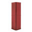 Armoire d'angle 72 "avec lumières, miroir, 6 tablettes réglables, look, tablette en cerisier-987677444