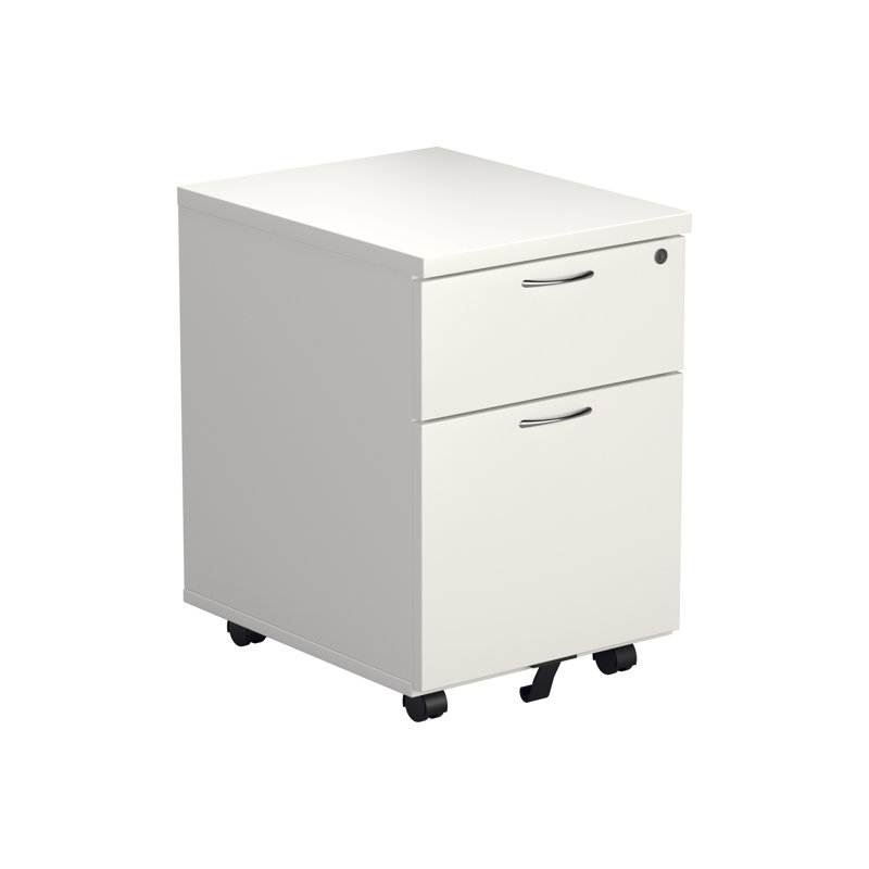 Buariki Computer Desk, White