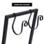 Humair 18'' W Metal Log Rack