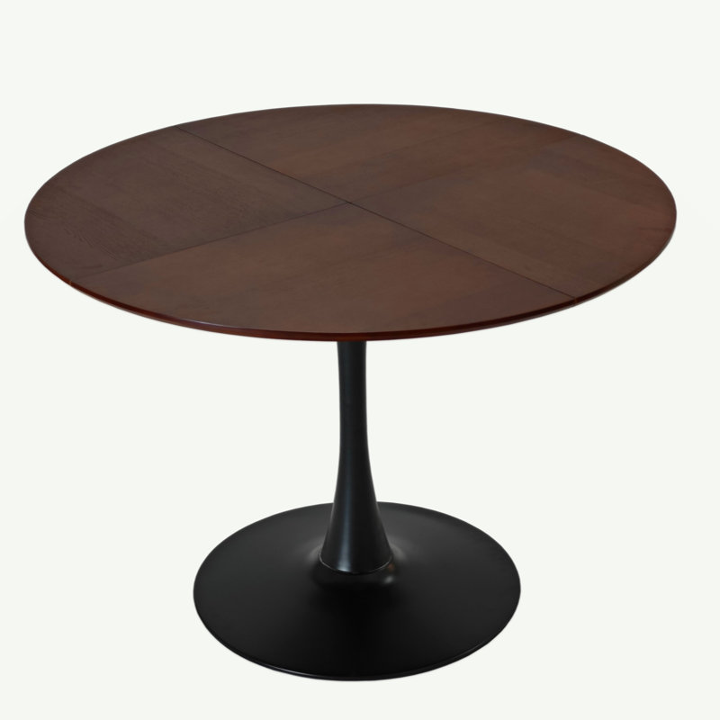 Table de salle à manger VEMSTKOJ, Chêne brun, H 29,53 po x L 42,13 po x l 42,13 po, Chêne brun