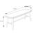 Mayers Cotton Upholstered Bench-196252920-196252925