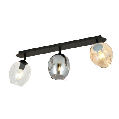 Golliday Glass Semi Flush Mount