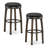 Coomes Swivel Upholstered Counter Stool with Solid Wood Frame-1393844999-1357892488