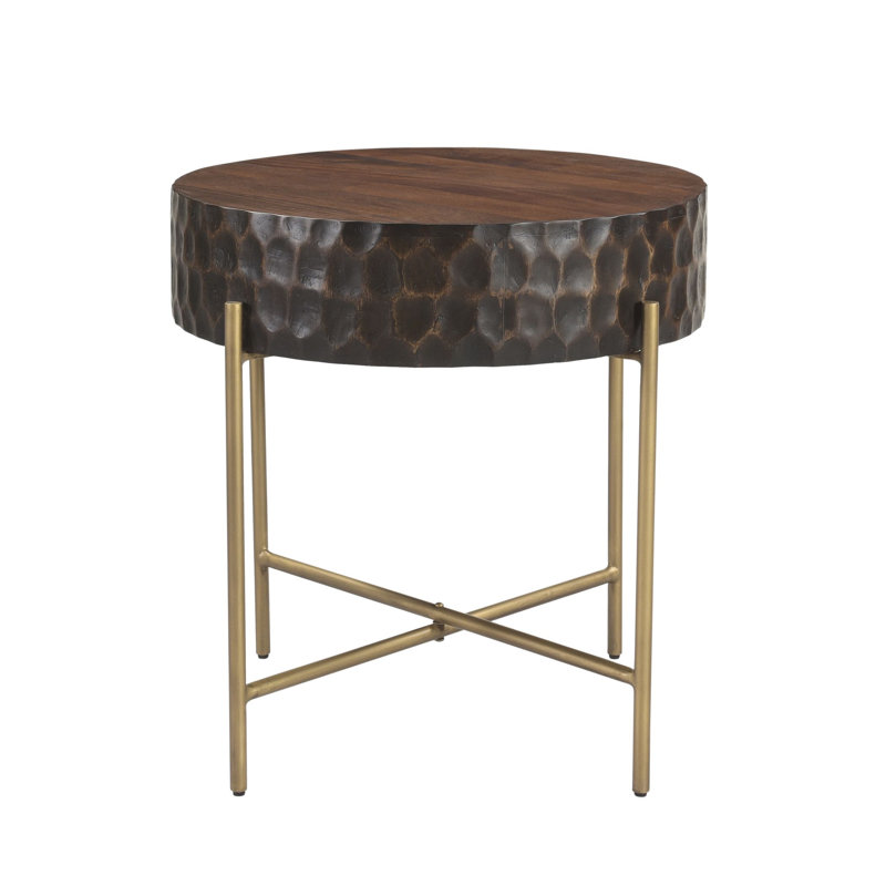 Santa Cruz Solid Wood End Table