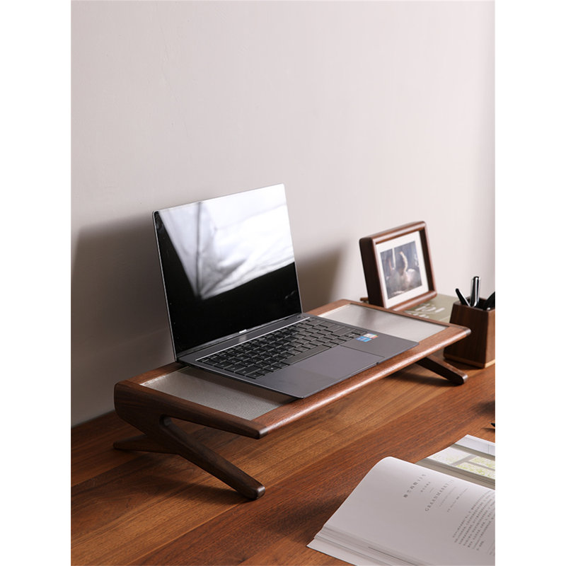 Mekhiah Manufactured Wood Monitor Stand