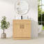 Base de meuble-lavabo sur pied simple 30 po avec meuble-lavabo sans comptoir-128899533-128899532