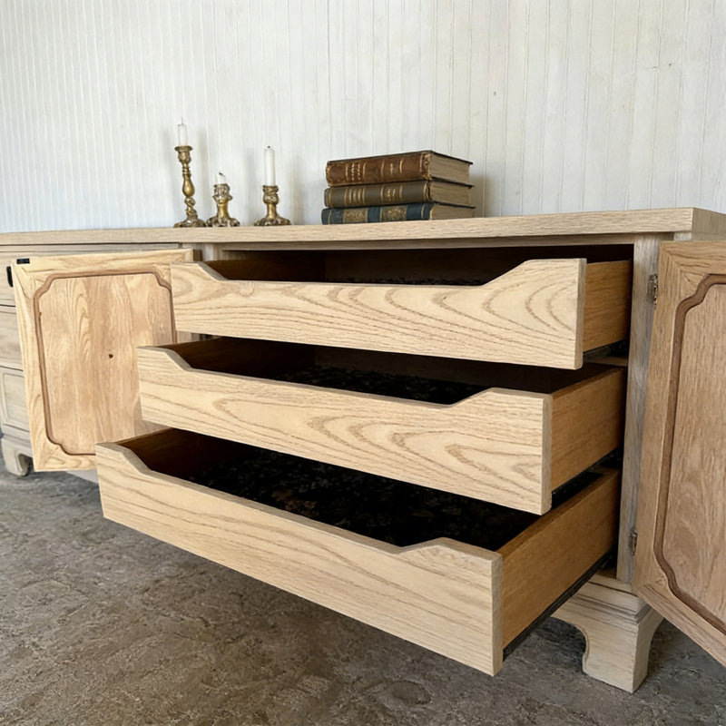 Armoire de rangement minimaliste de style américain