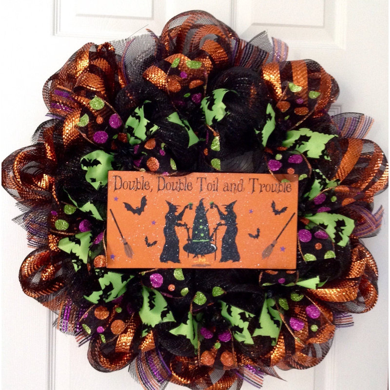 Couronne d'Halloween double