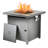 Fire Pits Table Outdoor fireplace Propane Gas Fire Pit, 50,000 BTU Steel Fire Table-94789463