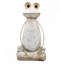 Figurine de grenouille abstraite décorative avec des accents stylisés