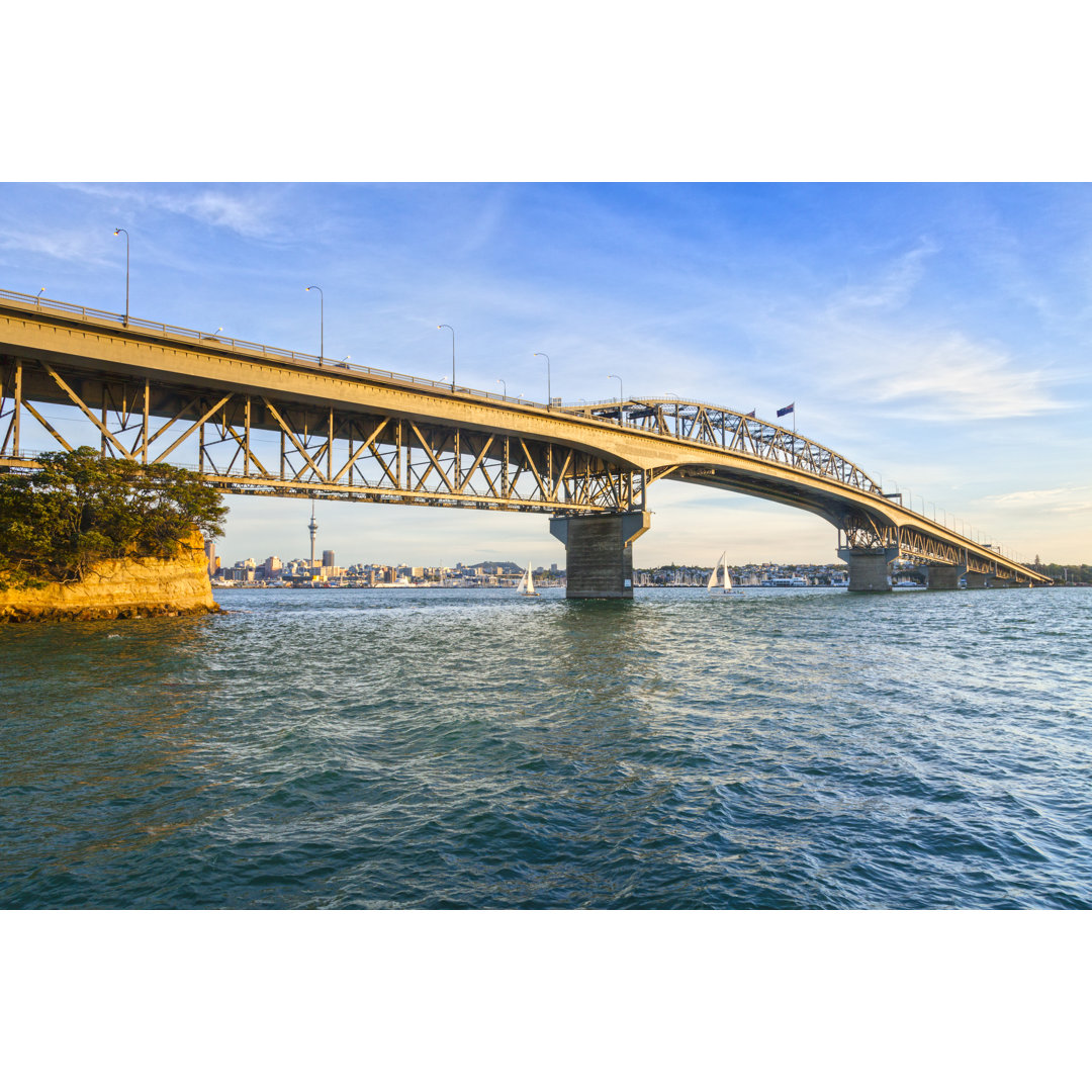 Rectangle Auckland Harbour Bridge - Leinwandbild