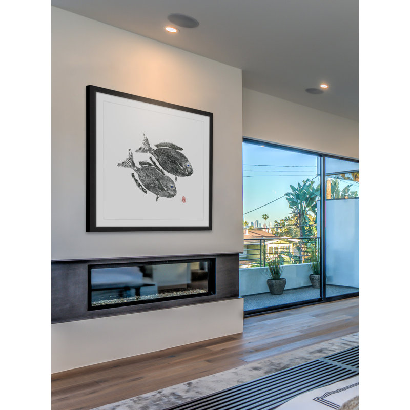 Andrew Clay - Single Picture Frame Print, 51cm H x 51cm W x 3.81cm D